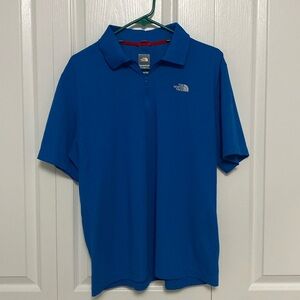 Men’s north face quarter zip shirt size L